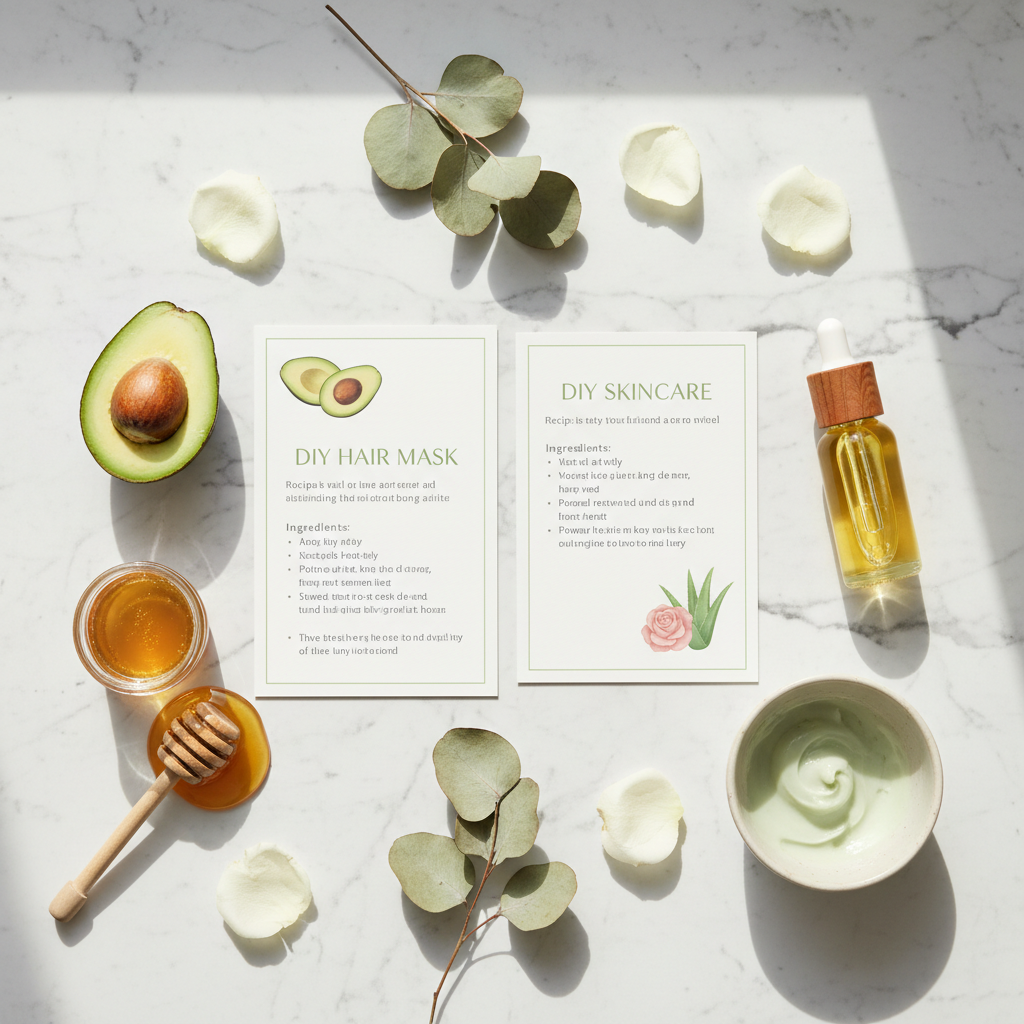 DIY Grow N' Glow Hair and Skin Treatments